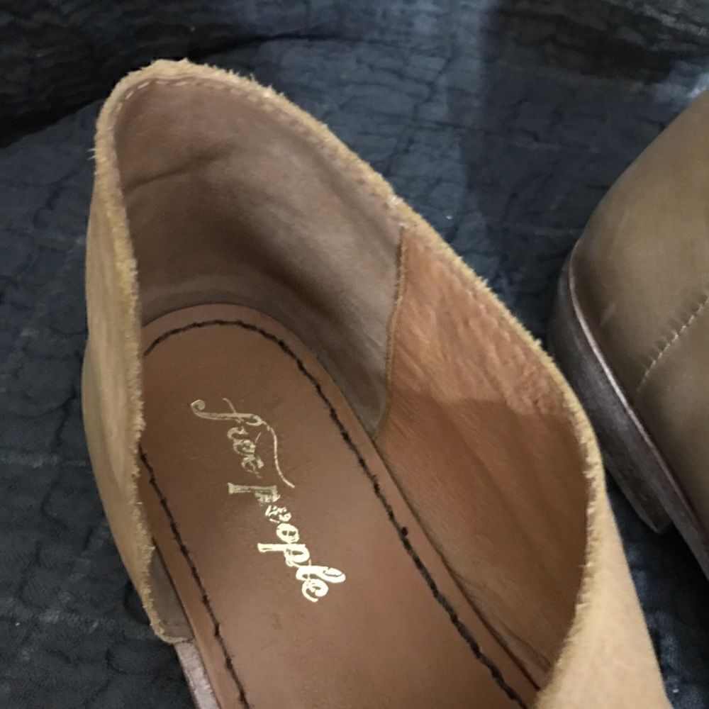 Free People Mont Blanc Leather Sandals  Size 10 - Picture 4 of 6